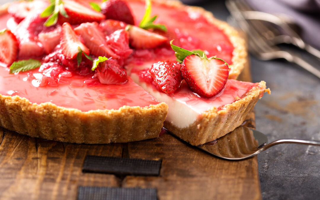 Seasonal Fruit Almond Tart