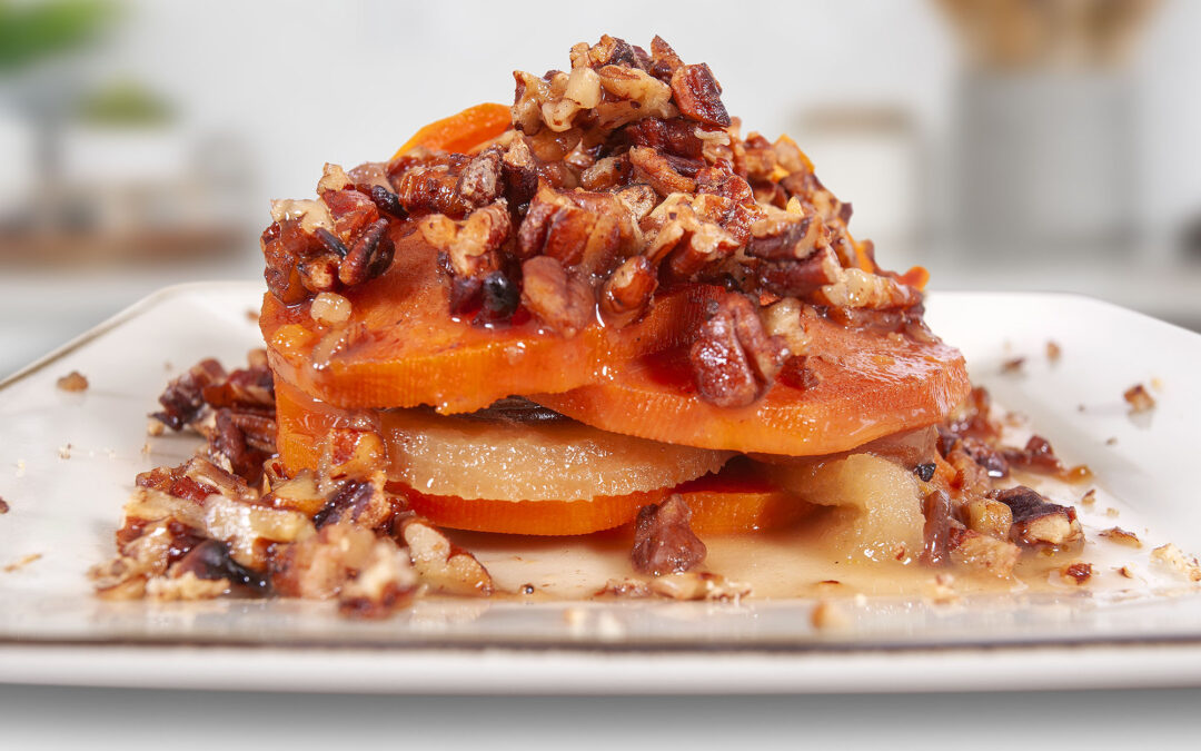 Sweet Potatoes (Yams) with Apples & Apricots